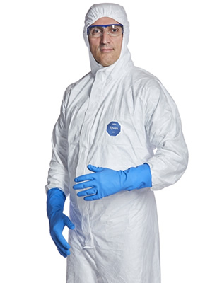 Combinaison de protection intégrale Tyvek 500 Labo DUPONT