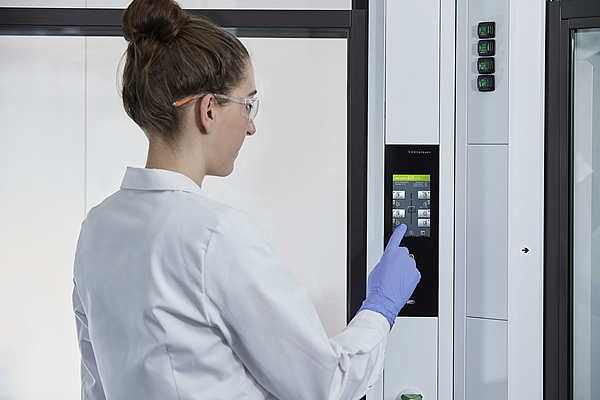 Le système de commande électronique TouchTronic de Köttermann