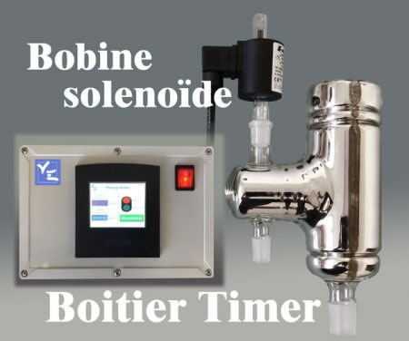 Boitier Timer et Bobine Solénoïde pour distillation