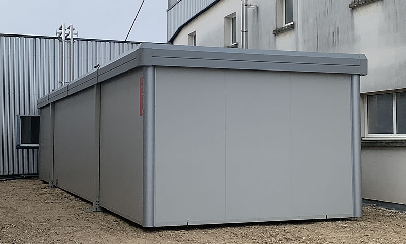 Chambre Climatique modulaire extérieur de 6m3 à plus de 100m3