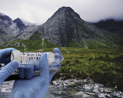 Metal Free Tube Testing in creek 2