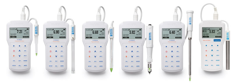 PH Mètre à électrodes bluetooth pour mesures de Sol Agricole