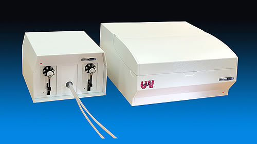 Spectrophotomètres UV Visible SAFAS UVmc1 à mono faisceau, SAFAS UVmc2 à véritable double faisceau
