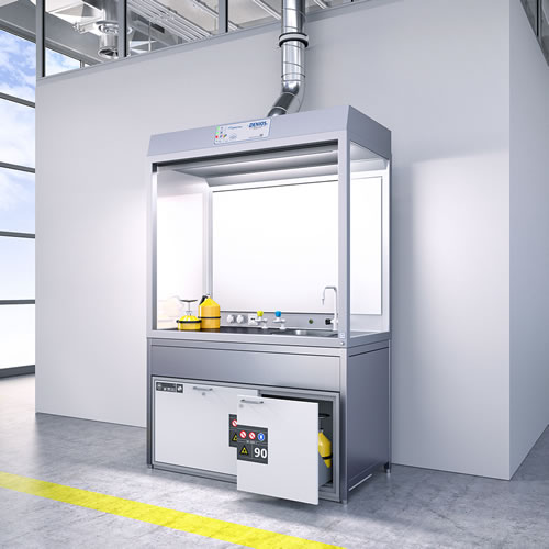 Sorbonne pour laboratoire Vario-flow